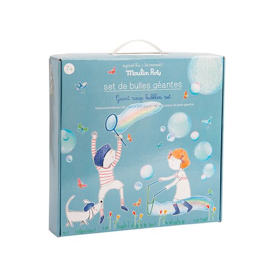 Aujourd’hui C’est Mercredi - Giant Soap Bubbles Set by Moulin Roty