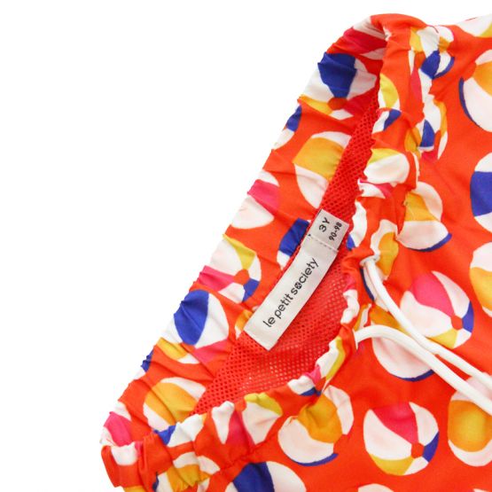 Resort Series - Boys Beach Shorts in Beach Ball Print