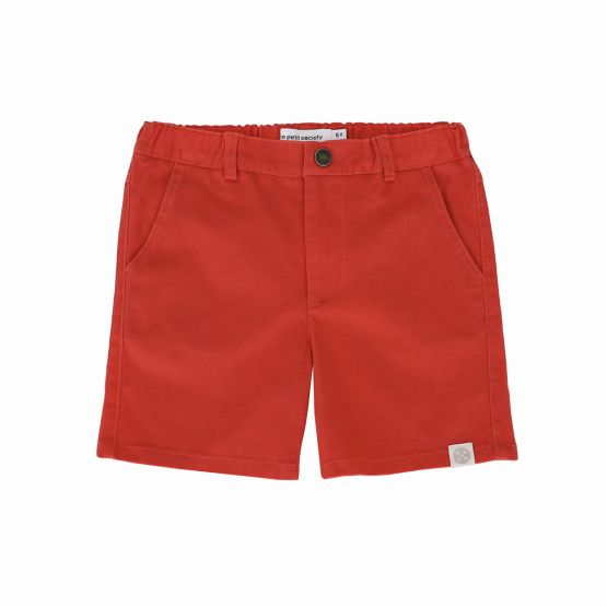 Signature Bermuda Shorts in Vermilion