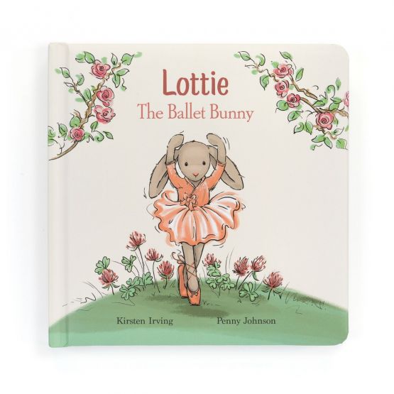 Lottie The Ballet Bunny Book by Jellycat