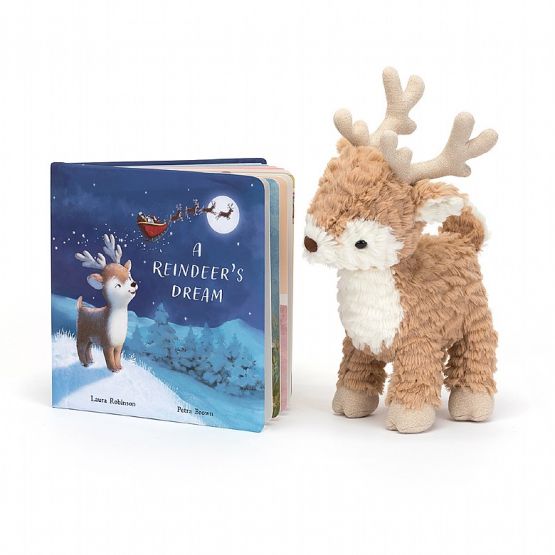 A Reindeer’s Dream Book by Jellycat