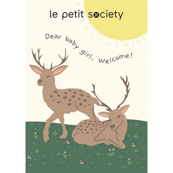 E-Gift Card - Dear Baby Girl, Welcome