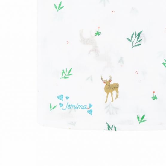Baby Organic Swaddle - Deer (Personalisable)