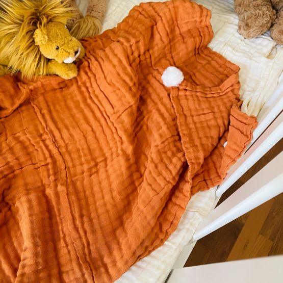 Keepsake Kids/Adult Single Blanket in Caramel (Personalisable)