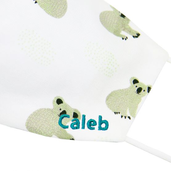 Reusable Kids & Adult Mask in Koala Print (Personalisable)