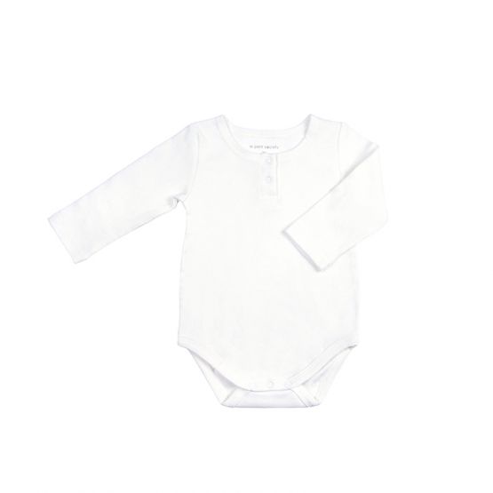 Long Sleeves White Baby Onesie (Personalisable)