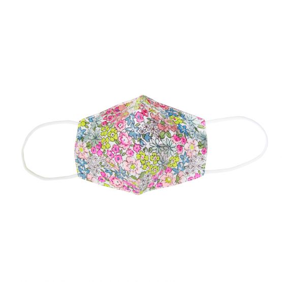 Reusable Kids & Adult Mask in Green Garden Print (Personalisable)