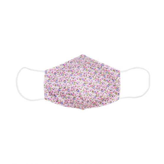 Reusable Kids & Adult Mask in Pink Blossom Print (Personalisable)