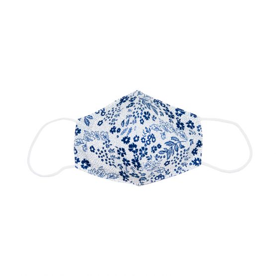 Reusable Kids & Adult Mask in Porcelain Floral Print (Personalisable)