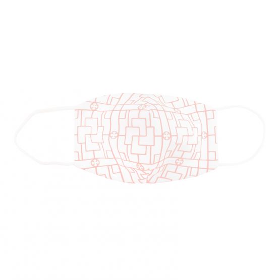 Reusable Kids & Adult Mask in Pink Motif Print (Personalisable)