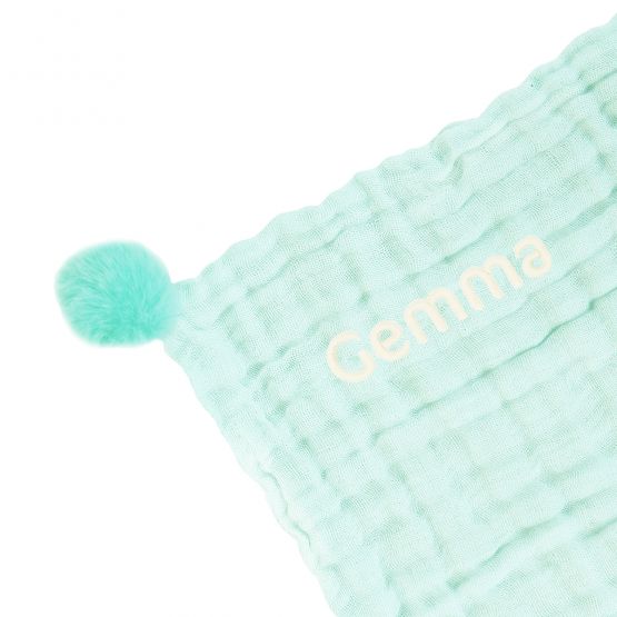 Keepsake Kids/Adult Single Blanket in Mint (Personalisable)