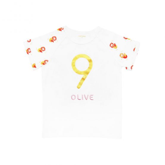 Number 9 Tee (Merlion Edition) (Personalisable)
