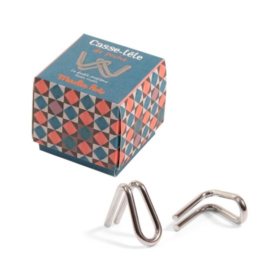 Les Petites Merveilles - Double Trouble Pocket Puzzle by Moulin Roty