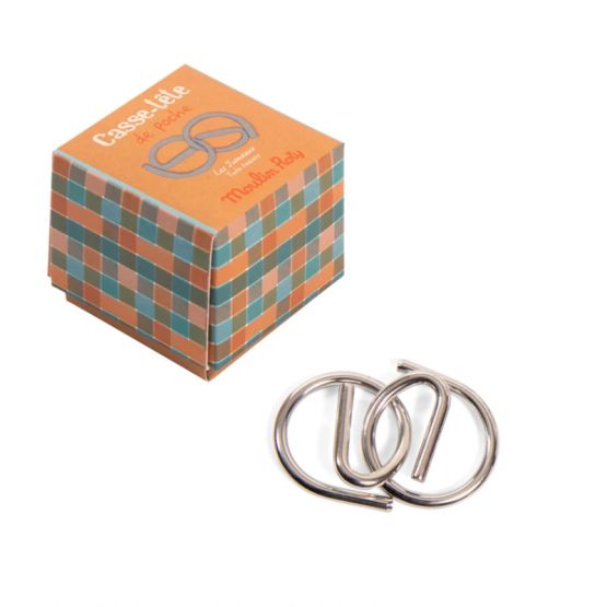 Les Petites Merveilles - Twins Teasers Pocket Puzzle by Moulin Roty