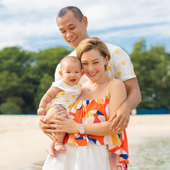 Resort Series - Ladies Top in Beach Ball Print