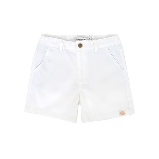 *New* Signature Bermuda Shorts in White