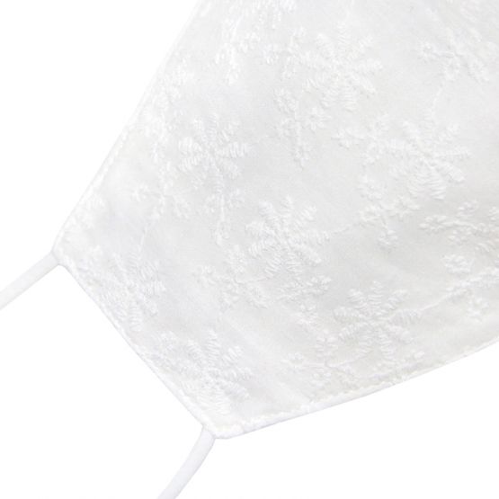 Reusable Kids & Adult Mask in Snowflake Lace (Personalisable)