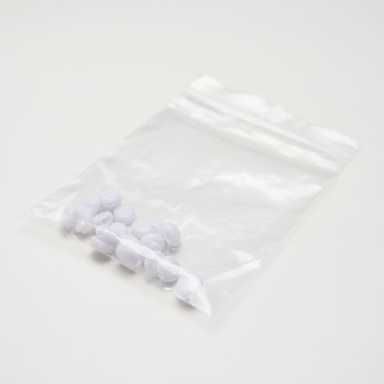 Soft Rubber Adjuster for Mask Straps (20 Pieces)