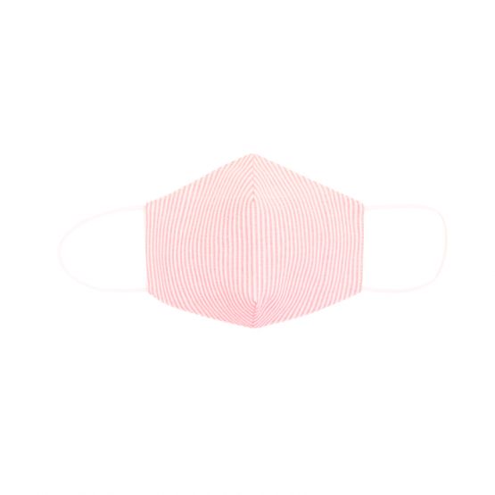 Reusable Kids & Adult Mask in Peach Stripes (Personalisable)