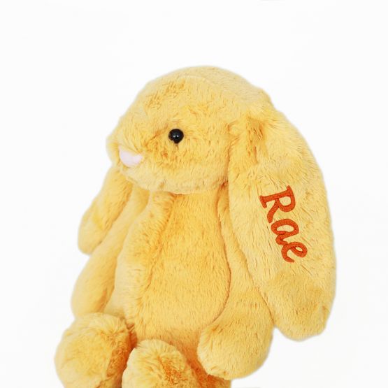 Bashful Sunshine Bunny by Jellycat (Personalisable)