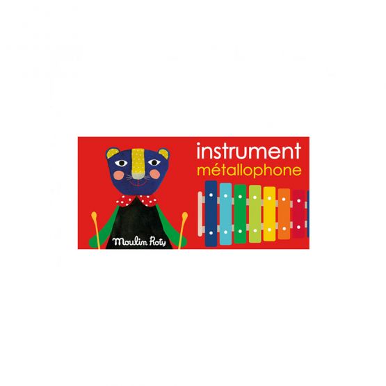 Les Popipop - Wood & Metal Xylophone by Moulin Roty